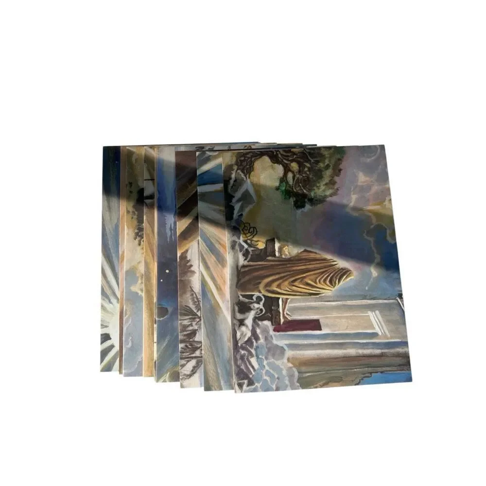 Abraham The Man And The Character A Nine Piece Puzzle By Artist Gadi Dadon
